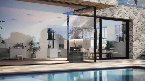 Reynaers থেকে দৈনিক অ্যালুমিনিয়াম সিস্টেম প্যানোরামিক জন্য নিখুঁত সমাধান